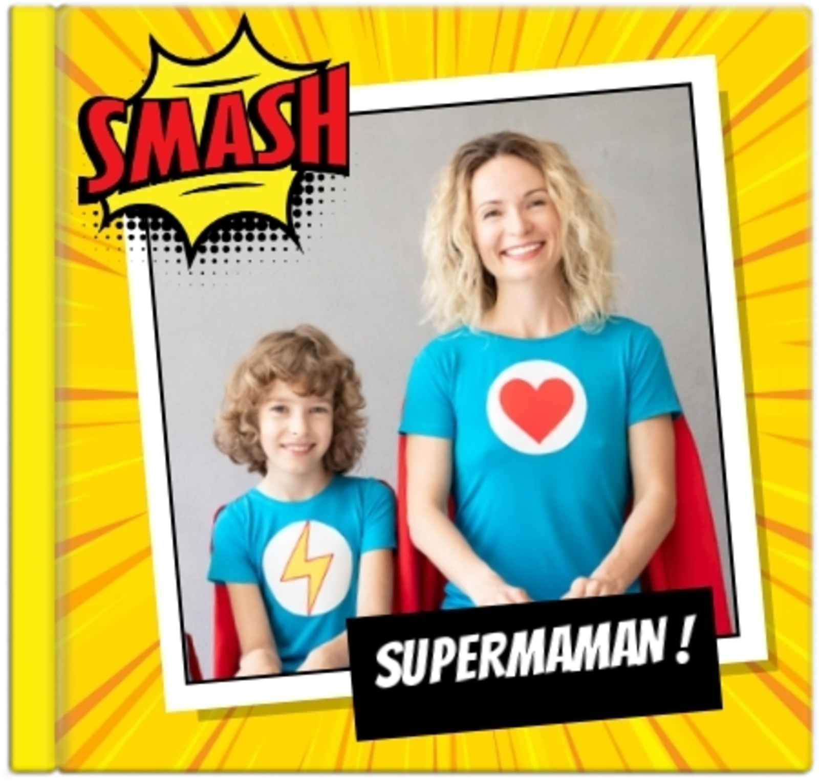 Album photo Maman "Super Héros"